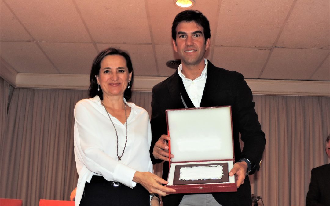 Sergio Galán recoge el premio “Miguel Ángel Montañés”