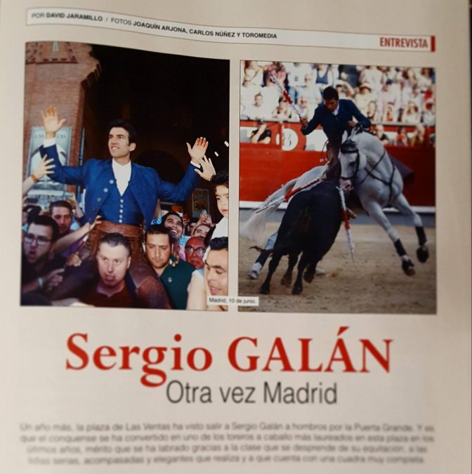 Otra vez Madrid – Entrevista a Sergio Galán en 6 Toros6