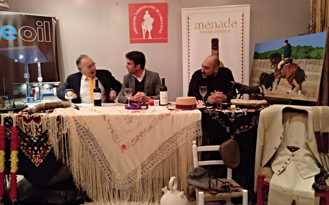 Sergio con la Asociación de Caballistas de Tordesillas