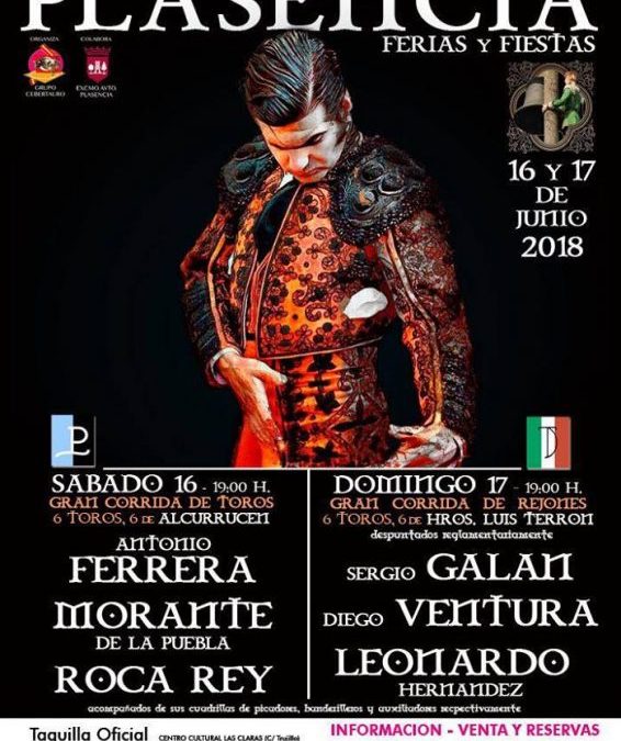 Sergio Galán en la Feria de Plasencia