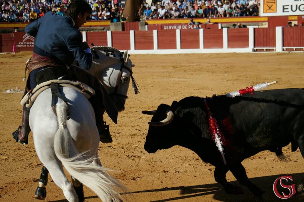 Oreja al toreo puro y clásico de Sergio Galán