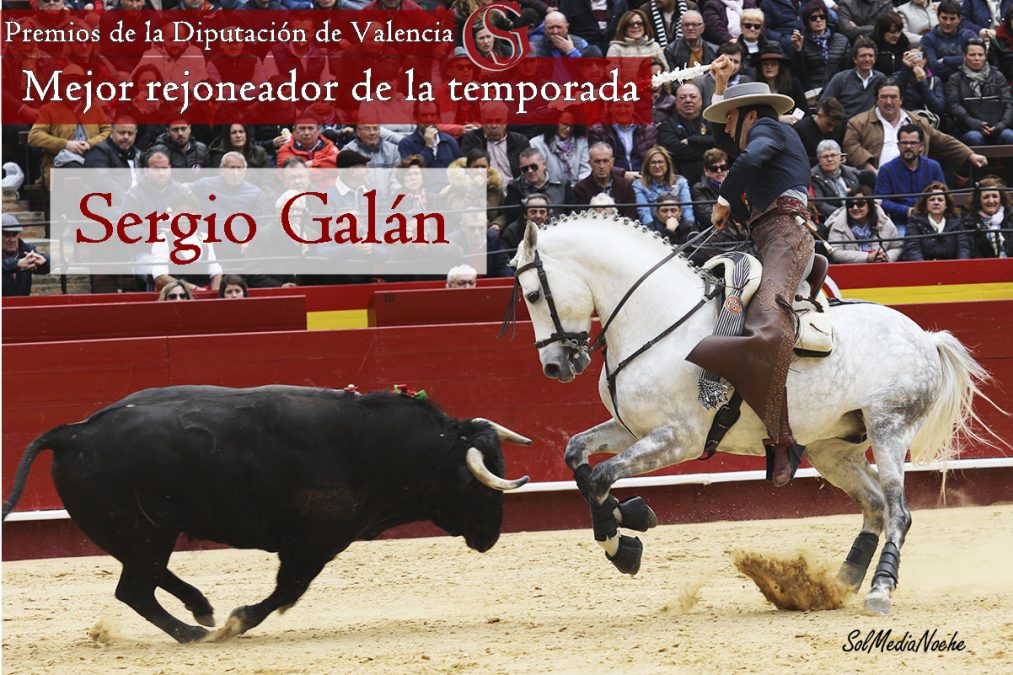 Sergio Galán, mejor rejoneador de la temporada por la Diputación de Valencia