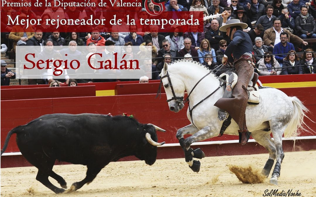 Sergio Galán, mejor rejoneador de la temporada por la Diputación de Valencia