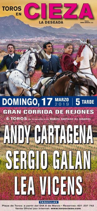 Cieza abre temporada con un rematado cartel a caballo