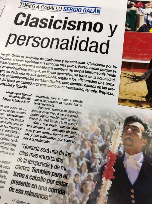 «Clasicismo y personalidad», en Aplausos